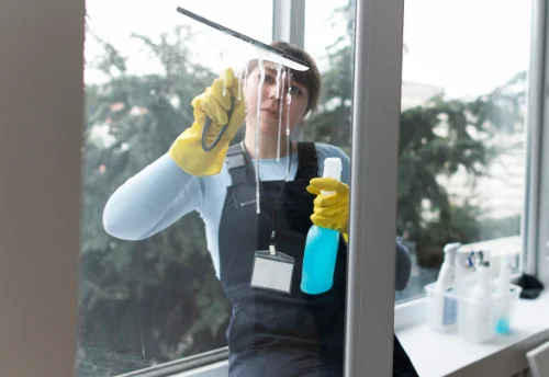 Nettoyage de vitres intérieures et extérieures à la Chapelle-Aubareil
